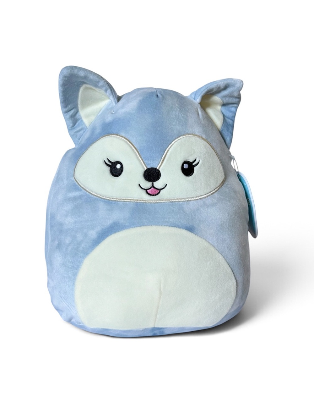 Squishmallows Faldette Fox 12” Blue Gray Cloud Plush NWT Kellytoy